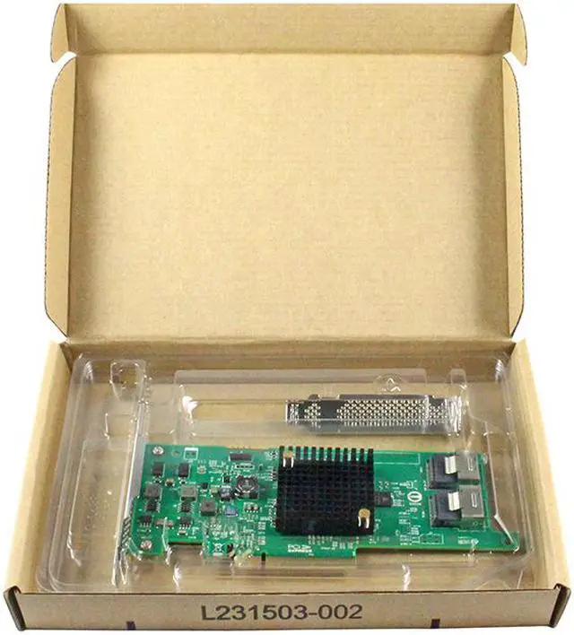 Alt view image 5 of 5 - 8 Port PCIe x8 to SFF-8087 6Gb/s RAID Card SAS 2308 Controller-Compatible for SAS 9271-8I