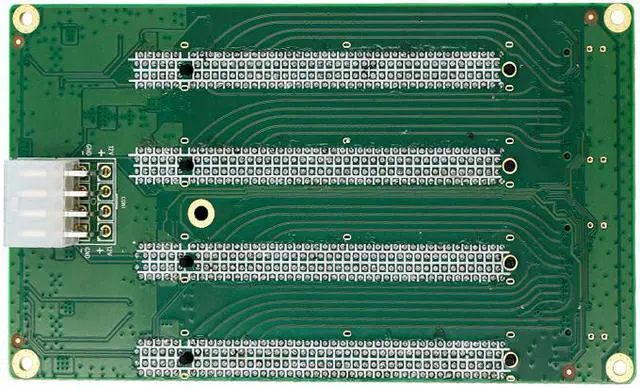 Alt view image 5 of 6 - Linkreal 2 Port SFF-8654 to 4 PCIe x16 Slot Adapter