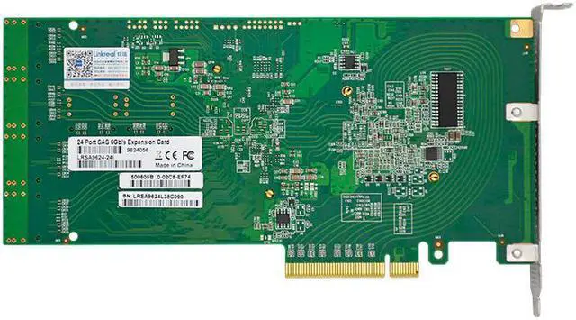 Alt view image 3 of 5 - PCIe x8 to 24 Port 6Gb/s SAS Expander Card