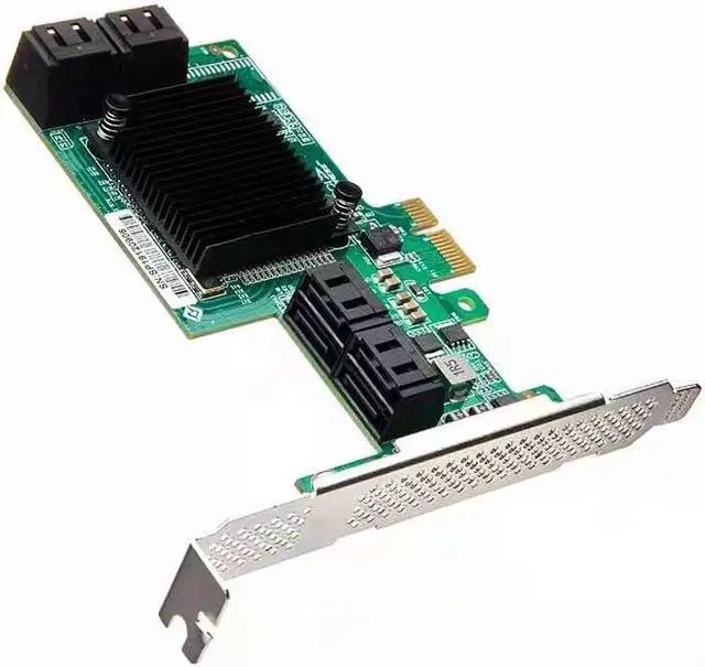 Alt view image 4 of 7 - PCIe x8 to 8 Port SATA 6Gb/s SAS/SATA Expansion Card