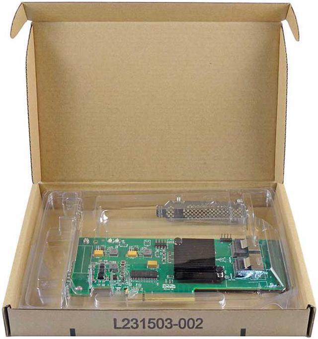 Alt view image 5 of 5 - 8-Port Internal PCI Express SAS/SATA HBA RAID Controller Card, 6Gb/s with SAS2008 Chip, Compatible For SAS 9211-8I