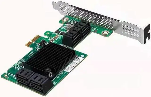 Alt view image 3 of 7 - PCIe x8 to 8 Port SATA 6Gb/s SAS/SATA Expansion Card
