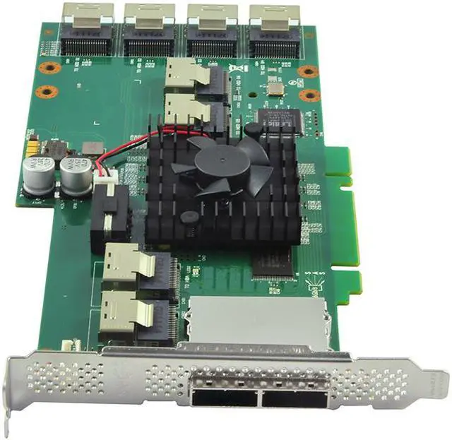 Alt view image 4 of 4 - 24 Port SAS/SATA Expansion Card 6Gbps