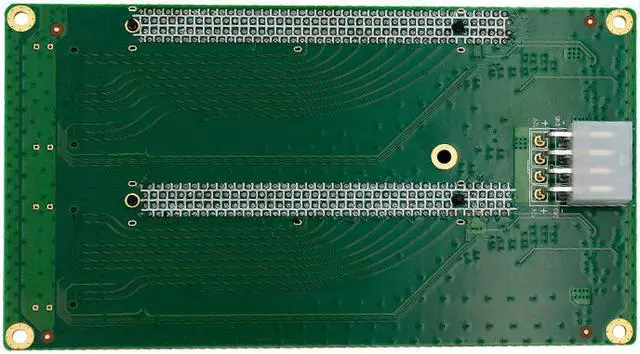 Alt view image 3 of 5 - Linkreal 2 Port SFF-8654 to 2 PCIe x16 Slot Adapter