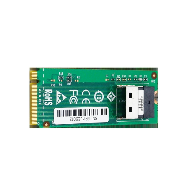 Alt view image 4 of 4 - M.2 to SFF-8654 x4 NVMe Adapter Card-LRFC5F11