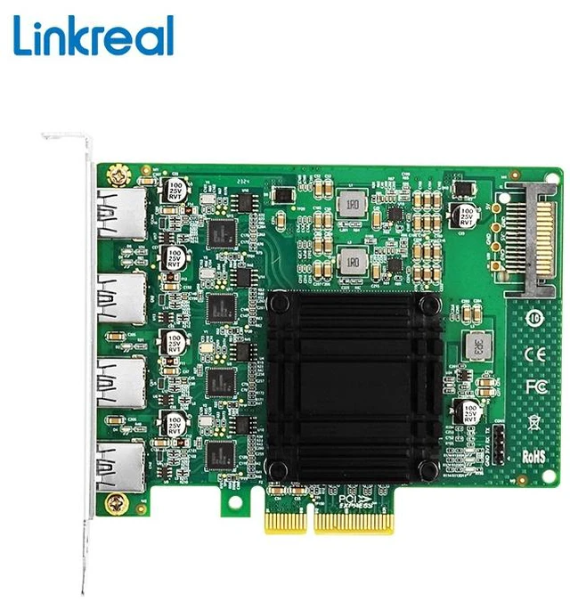 Main image of PCIe2.0 x4 4P Type A 5Gb USB 3.0 Adapter