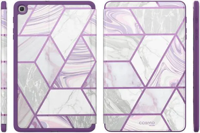 Alt view image 7 of 8 - i-Blason Case Designed for Galaxy Tab A 10.1 (SM-T510/T515) 2019, [Cosmo] Full-Body Protection with Built-in Screen Protector Case for Samsung Galaxy Tab A 10.1 2019 Release (Purple)