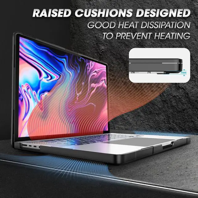 Alt view image 7 of 7 - MacBook Pro 14 inch (2021) Unicorn Beetle Case Cover