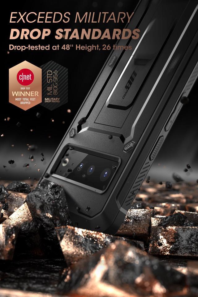 Alt view image 5 of 7 - Google Pixel 6Pro (2021) Unicorn Beetle PRO Rugged Holster