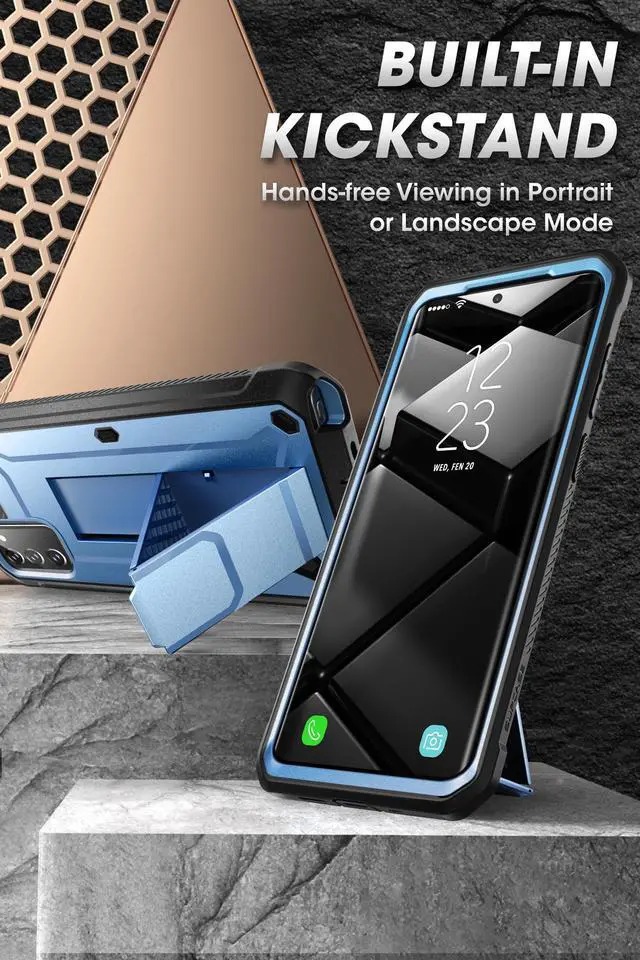 Alt view image 4 of 8 - SUPCASE For Samsung Galaxy Note 20 Case 6.7 inch (2020) UB Pro Full-Body Rugged Holster Cover WITHOUT Built-in Screen Protector