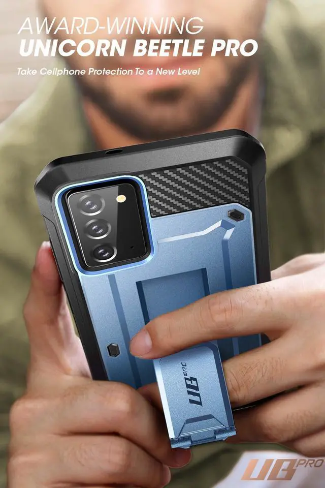 Alt view image 7 of 8 - SUPCASE For Samsung Galaxy Note 20 Case 6.7 inch (2020) UB Pro Full-Body Rugged Holster Cover WITHOUT Built-in Screen Protector