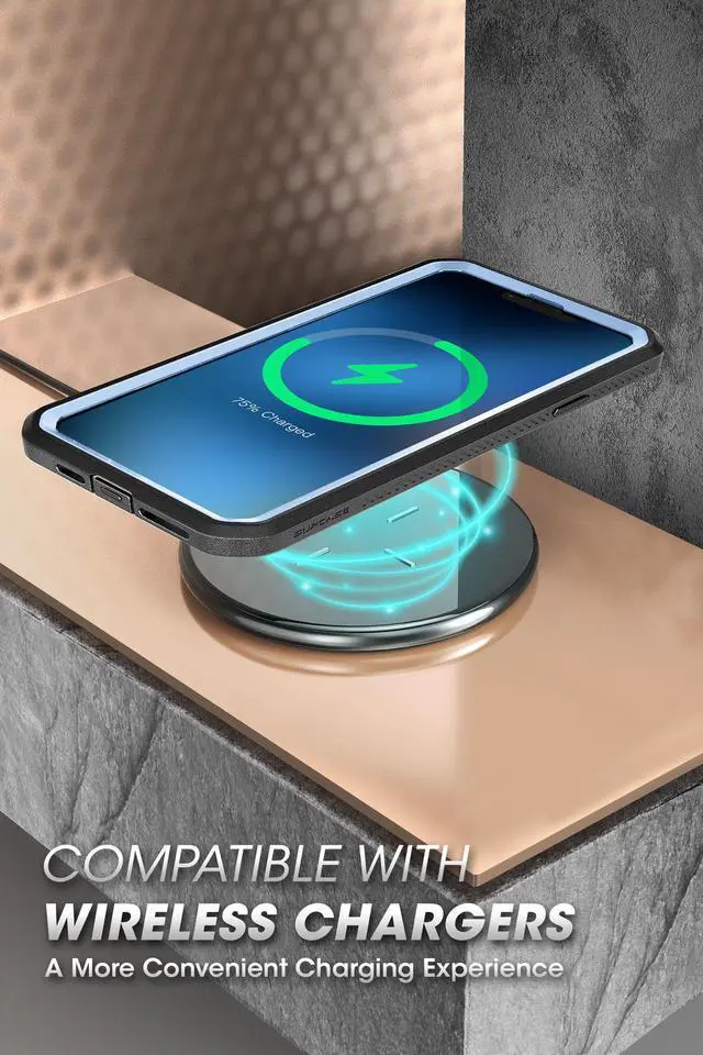 Alt view image 6 of 7 - SUPCASE Unicorn Beetle Pro Series Case for iPhone 14 Case 6.1 inch (2022)/iPhone 13 Case 6.1 inch (2021), Built-in Screen Protector Full-Body Rugged Holster Case (Tilt)