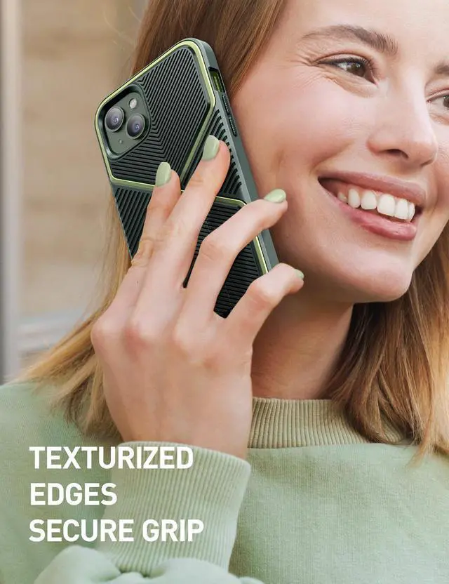 Alt view image 5 of 7 - i-Blason Infinity Series Case for iPhone 14 Plus 6.7  inch (2022 Release), Slim Full-Body Stylish Protective Case with Built-in Screen Protector(Jasper)