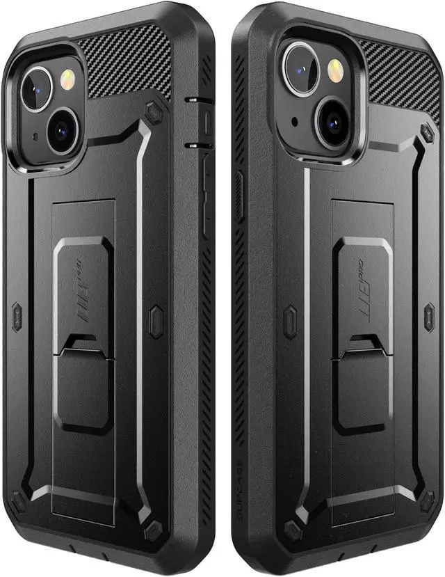 Alt view image 7 of 7 - SUPCASE Unicorn Beetle Pro Series Case for iPhone 14 Plus (2022 Release) 6.7 Inch, Built-in Screen Protector Full-Body Rugged Holster Case (Black)