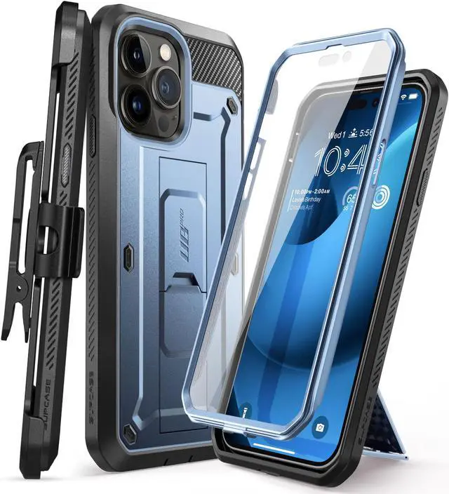 Main image of SUPCASE Unicorn Beetle Pro Series Case for iPhone 14 Pro Max (2022 Release) 6.7 Inch, Built-in Screen Protector Full-Body Rugged Holster Case (Tilt)