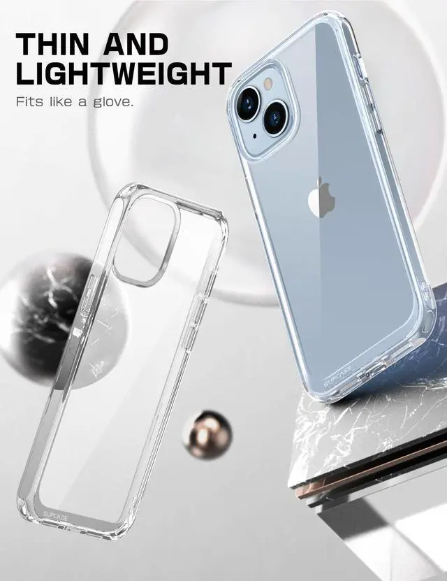 Alt view image 2 of 7 - SUPCASE Unicorn Beetle Style Series Case for iPhone 14 Plus (2022 Release) 6.7 Inch, Premium Hybrid Protective Clear Case (Clear)