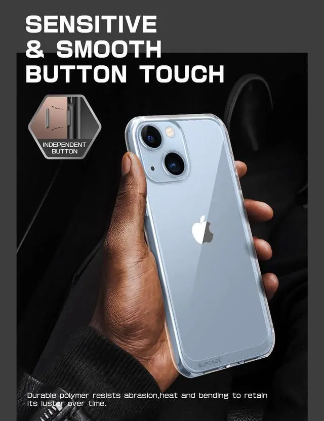 Alt view image 6 of 7 - SUPCASE Unicorn Beetle Style Series Case for iPhone 14 Plus (2022 Release) 6.7 Inch, Premium Hybrid Protective Clear Case (Clear)