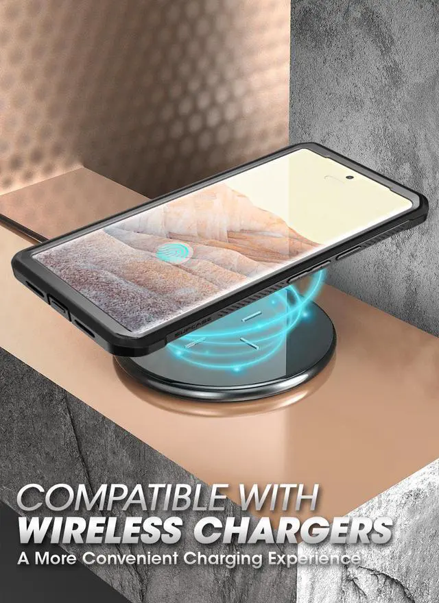 Alt view image 6 of 7 - SUPCASE Unicorn Beetle Pro Series Case for Google Pixel 7 (2022), Full-Body Rugged Holster & Kickstand Case With Built-in Screen Protector(Black)