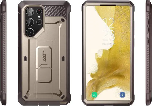 Alt view image 7 of 7 - SUPCASE Unicorn Beetle Pro Case for Samsung Galaxy S23 Ultra 5G (2023 Release), Full-Body Dual Layer Rugged Belt-Clip & Kickstand Case Without Built-in Screen Protector (PDF)