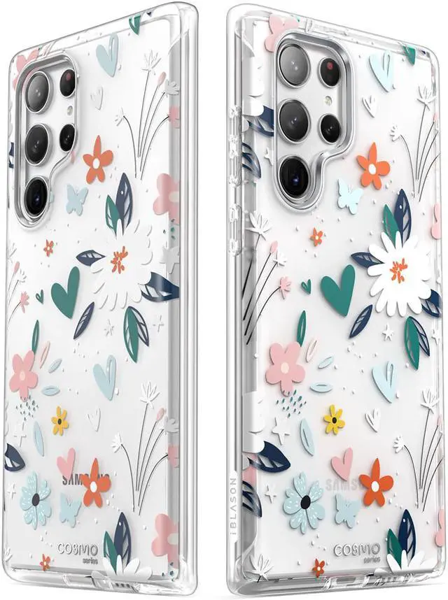 Alt view image 7 of 7 - i-Blason Cosmo Series for Samsung Galaxy S23 Ultra 5G (2023 Release), Slim Stylish Protective Case with Built-in Screen Protector (Paint)