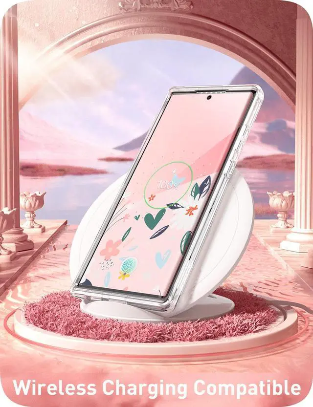 Alt view image 5 of 7 - i-Blason Cosmo Series for Samsung Galaxy S23 Ultra 5G (2023 Release), Slim Stylish Protective Case with Built-in Screen Protector (Paint)