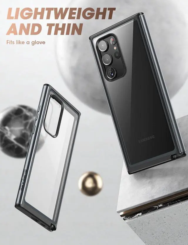 Alt view image 3 of 7 - SUPCASE c 360 Degree Bumper Shockproof Protective Cover Case for Samsung Galaxy S23 Ultra 5G (2023 Release)(Black)