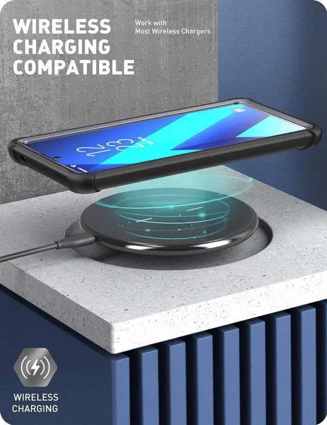 Alt view image 7 of 8 - I-BLASON For Samsung Galaxy A71 5G Case [ Not For A71 4G&A71 5G UW Version] Ares Full-Body Cover with Built-in Screen Protector