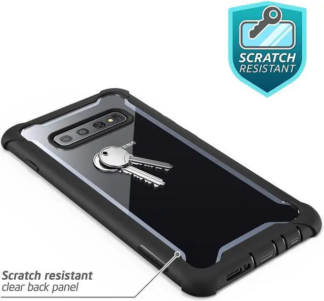 Alt view image 5 of 8 - I-BLASON For Samsung Galaxy S10 Case 6.1 inch Ares Full-Body Rugged Clear Bumper Cover WITHOUT Built-in Screen Protector