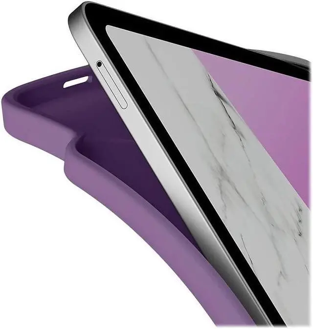 Alt view image 5 of 8 - I-BLASON For iPad Pro 11 Case (2020) Cosmo Full-Body Trifold Stand Marble Case Flip Cover with Auto Sleep/Wake & Pencil Holder