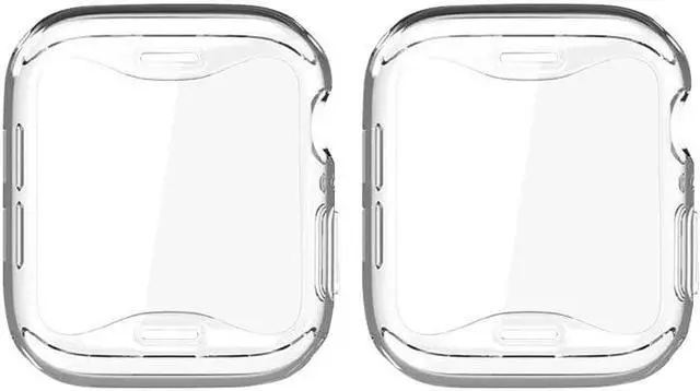 Alt view image 3 of 5 - SUPCASE Apple Watch 4 Case 40mm 2018, [Built-in Screen Protector] Soft TPU Protector Case [2 Color Combination Pack] for Apple Watch Series 4 40mm