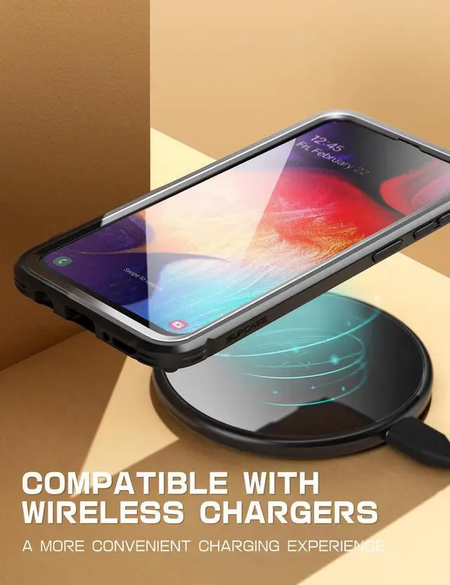 Alt view image 6 of 6 - Galaxy A50 Unicorn Beetle Royal Leather Case-Brown