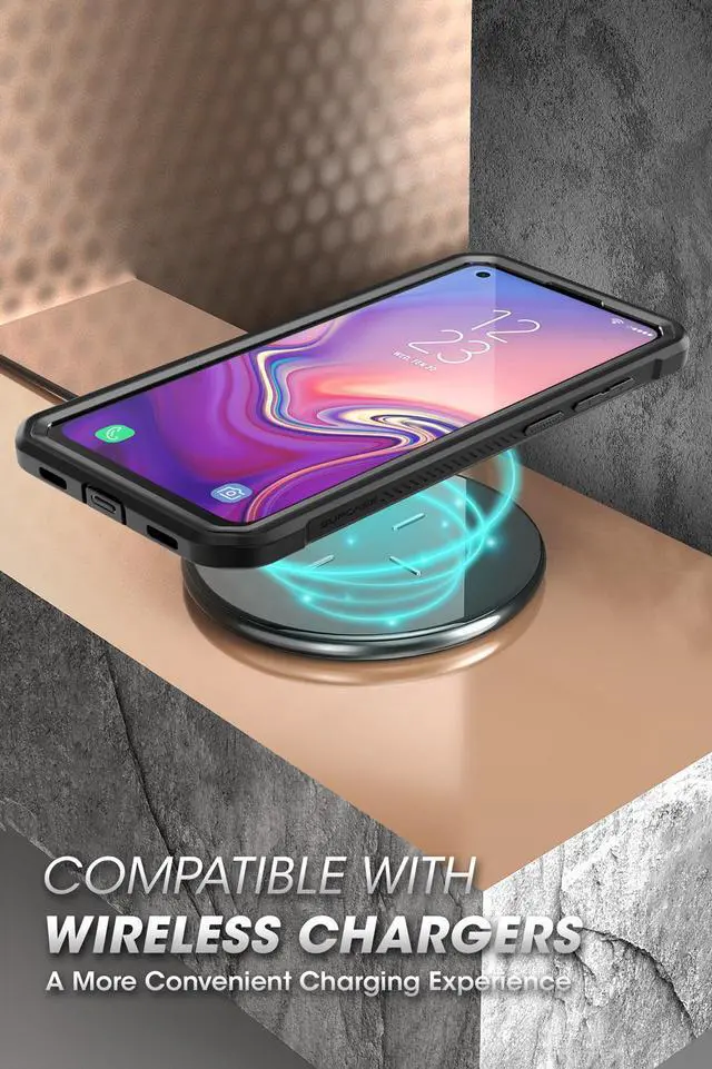 Alt view image 5 of 5 - SupCase Unicorn Beetle Pro Series Case Designed for Samsung Galaxy A11 (2020 Release), Full-Body Rugged Holster & Kickstand Case with Built-in Screen Protector (Black)