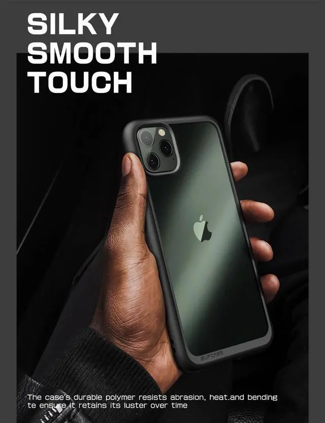 Alt view image 7 of 7 - Supcase Unicorn Beetle Style Series Case Designed for Iphone 11 Pro Max 6.5 Inch (2019 Release), Premium Hybrid Protective Clear Case (Black)