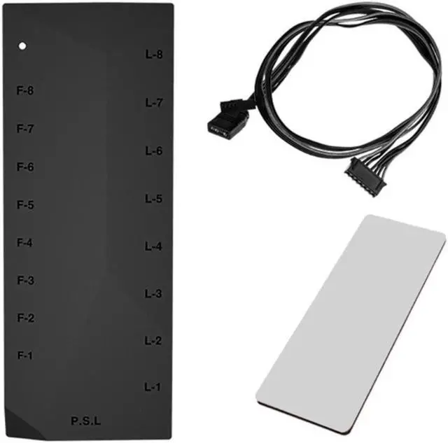 Main image of SATA Powered Splitter Hub Fan Controller 5V 3 Pin ARGB PWM PC COOLING HA-02 Office Caring Computer Supplies