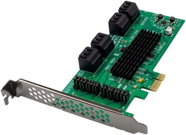 Main image of 8 Port Sata 3 PCI Express Expansion Card PCI-E Sata Controller PCIe 1X to Sata III 6Gb Adapter Add On Cards For HDD SSD