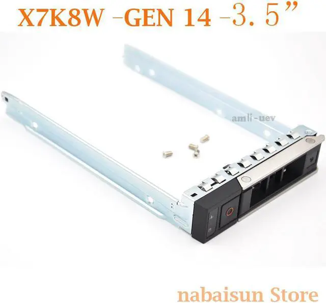 Main image of X7K8W gen14 3.5"for POWEREDGE SERVER  R740 R740xd R940  3.5" HDD TRAY CADDY 14G hdd tray
