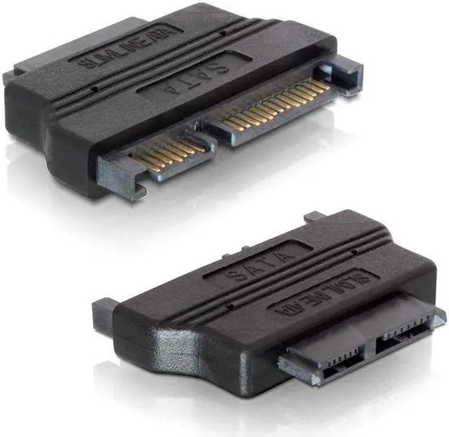 Main image of SATA 22 Male to Slimline SATA 13 Female Laptop CD ROM Convertor Adapter