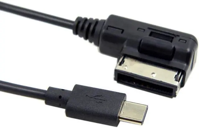 Main image of Media In AMI MDI USB-C USB 3.1 Type C Charge Adapter Cable For Car VW AUDI 2014 A4 A6 Q5 Q7 & for New Laptop & Chromebook