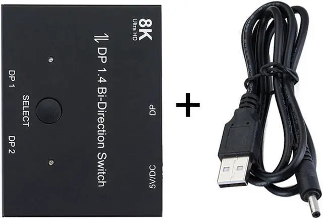 Main image of DP DisplayPort 1.4 Bi-Direction Switch MST Hub Support HDCP SST Extended 8K@30hz 4K@60hz