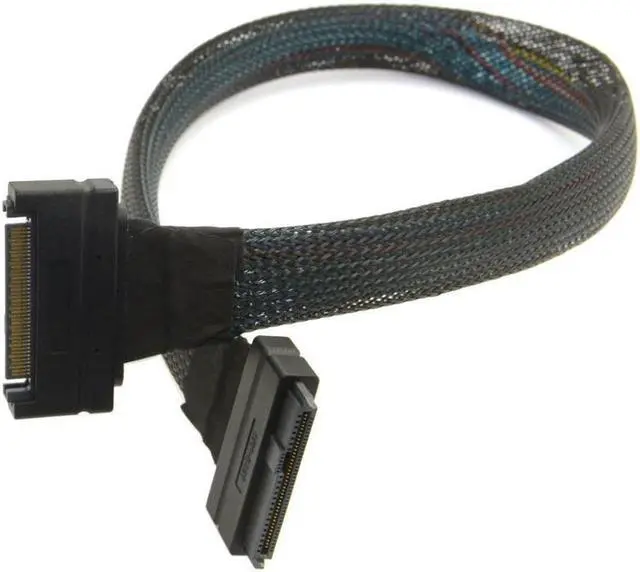 Main image of U.2 U2 SFF-8639 NVME PCIe SSD Cable Male to Female Extension 68pin 50cm