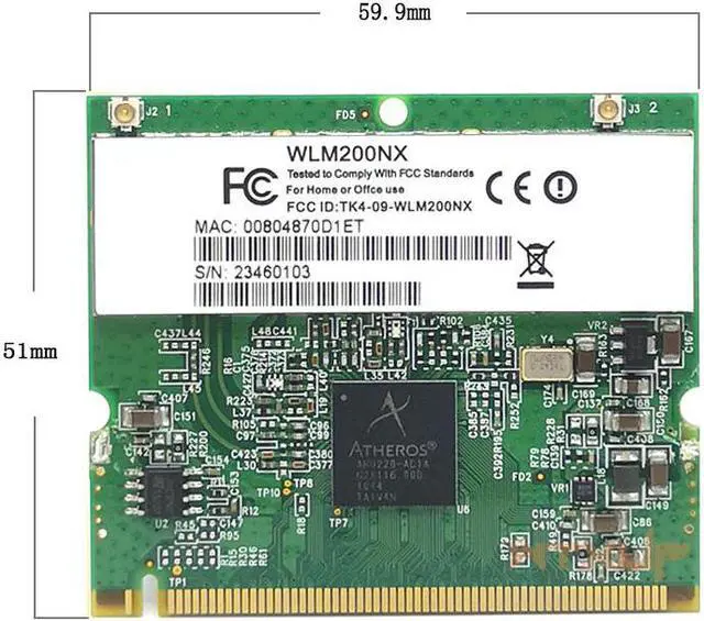 Main image of Module Office High Speed Dual Band WLM200NX 802.11 ROS Wireless Network Card For Laptop 300Mbps 2.4G 5G AR9220 WIFI Adapter