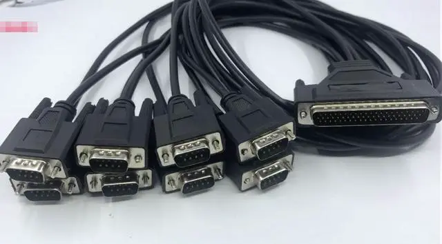 Main image of CP-168U Serial RS232 PCI Multi-Port Serial Card 62Pin to 8 x 9Pin Adapter Data Extension Cable 1M