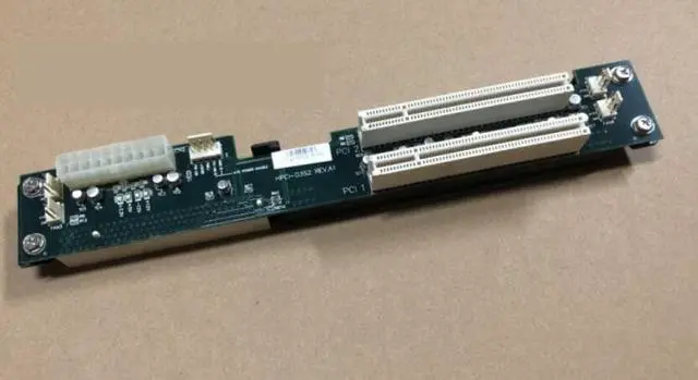 Main image of HPCI-D3S2 REV.A1 IPC Industrial Backplane Board HPCI-D3S2 REV.A1 PICMG 1.0 BUS Expansion 2*PCI Slot