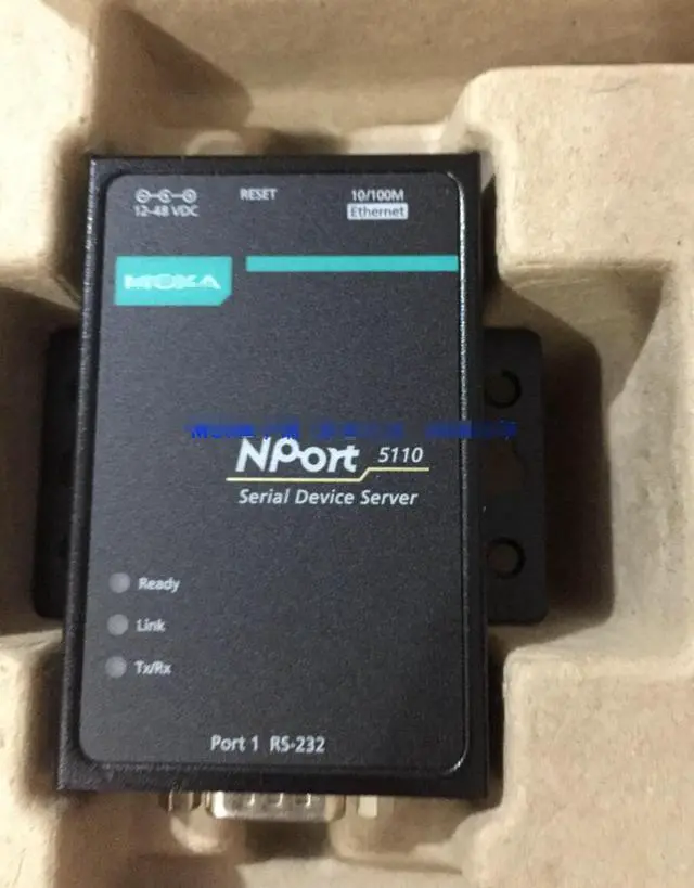 Main image of NPort5110 RS232 serial server authentic