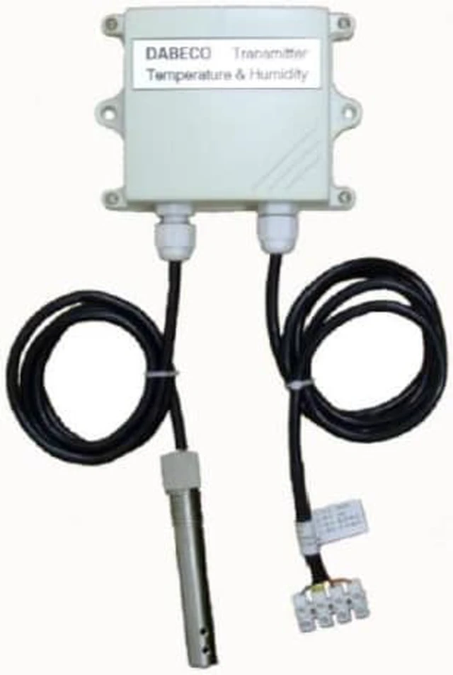 Main image of Split pipe thread type temperature and humidity transmitter RS485 modbus rtu interface Power supply voltage 12-24V