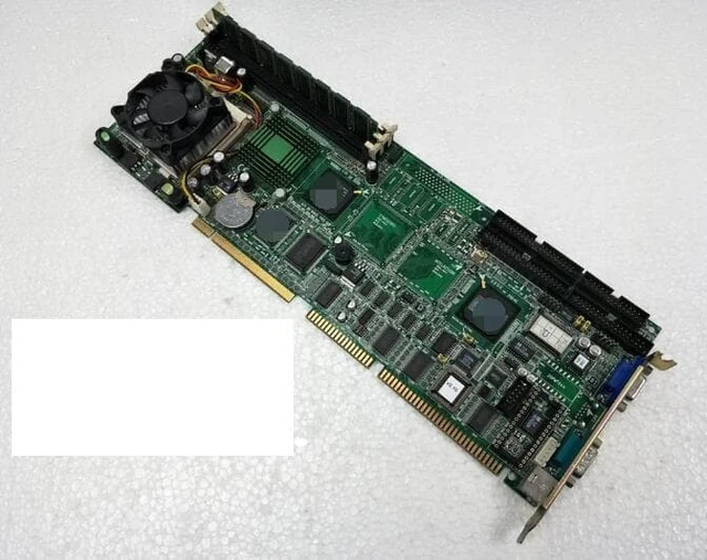Main image of 100%OK IPC Board PCA-6168 Rev.A1 Full-size CPU Card ISA Industrial Embedded Mainboard PICMG1.0 With CPU RAM No-FAN