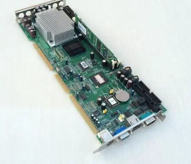 Main image of 100% OK PCA-6004 Rev.A2 IPC Board Full-size CPU Card ISA Industrial Mainboard PICMG 1.0 PCA-6004VE with CPU RAM