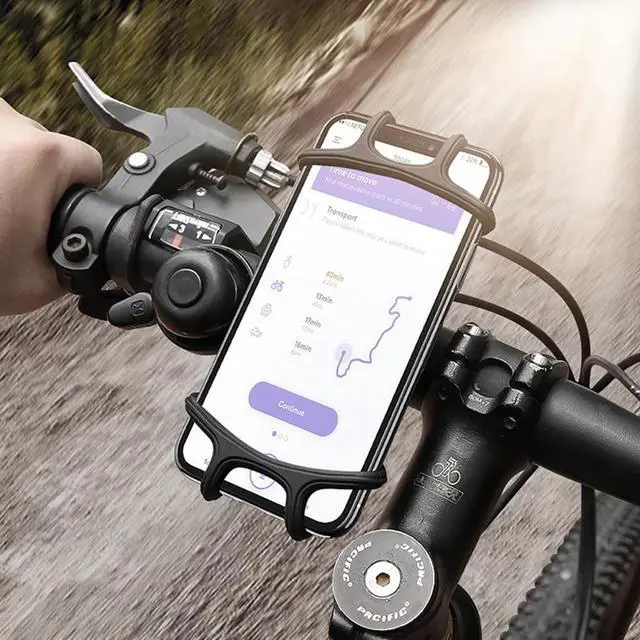 Main image of Motorcycle Bike Phone Holder Universal Car Phone Bicycle Motorcycle Handlebar Mount Cradle For IPhone X Xs Xiaomi Samsung GPS