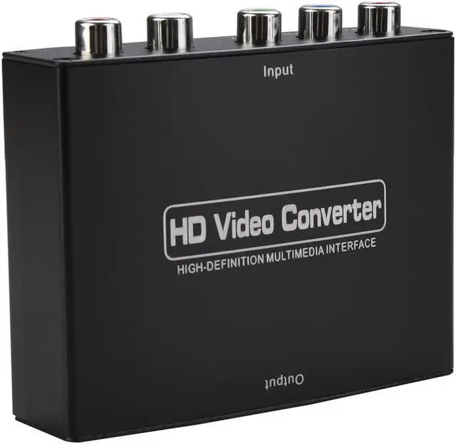 Main image of OIAGLH YPbPr R/L to HDMI-Compatible Converter 1080P Component Video Converter Audio Splitter for DVD HDTV Monitor Projector
