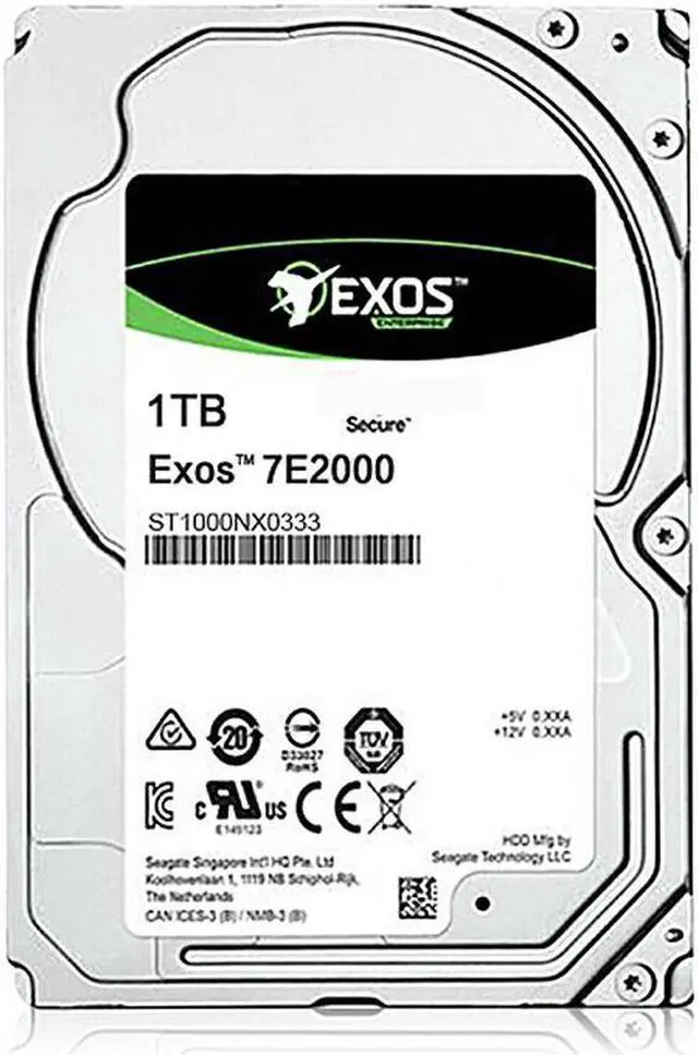 Main image of OIAGLH HDD For Seagate Exos 1TB 2.5" SAS 12 Gb/s 128MB 7200RPM For Internal HDD For Enterprise Class HDD For ST1000NX0333
